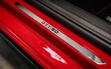 VW Golf GTI Edition 50 treadplate detail VW Golf GTI Edition 50 treadplate detail