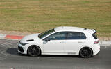 VW Golf R 5cyl camo side tracking VW Golf R 5cyl camo side tracking