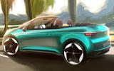 VW ID3 convertible render