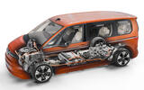 VW Multivan eHybrid 4motion cutaway VW Multivan eHybrid 4motion cutaway