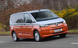 VW Multivan front quarter tracking
