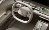VW T Cross concept steering wheel close VW T Cross concept steering wheel close