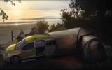 VW Caddy Beach tent