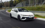 VW Golf GTI 50 lap record front 3 4