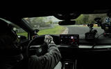 VW Golf GTI 50 lap record interior