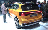 New Delhi show 2020 - Volkswagen Taigun rear New Delhi show 2020 - Volkswagen Taigun rear