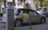 Volkswagen WeShare e-Golf charging