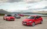 Seat Leon, Ford Focus, Vauxhall Astra versus Mazda 3