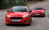 Seat Leon, Ford Focus, Vauxhall Astra versus Mazda 3