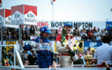 John Watson on the podium 1981