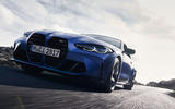 The BMW M3 and M4’s chassis has been strengthened for improved torsional stiffness