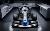 2020 Williams F1 livery official images - at HQ nose 2020 Williams F1 livery official images - at HQ nose