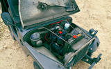 Willys Jeep engine bay Willys Jeep engine bay