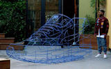 Benedict Radcliffe's wireframe sculptures - how they're made