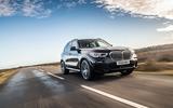 BMW X5 driving - front