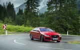 Jaguar XE cornering