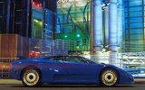 Bugatti EB110 GT side view