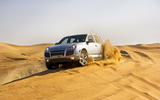 2002 Porsche Cayenne on sand dunes