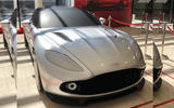 Aston Martin Vanquish Zagato Shooting Brake styling shown in life-size model