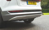 Audi E-tron 2019 long-term review - rear bumper