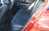 BMW 3 Series 330e 2020 long-term review - rear seats BMW 3 Series 330e 2020 long-term review - rear seats