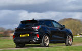 10 Ford Puma ST Gold Ed 2022 long term hello on road rear 10 Ford Puma ST Gold Ed 2022 long term hello on road rear