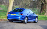 10 Skoda Octavia 2021 long term review on road rear 10 Skoda Octavia 2021 long term review on road rear