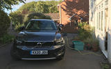 qVolvo XC40 Recharge T5 2020 long-term review - home charging front Volvo XC40 Recharge T5 2020 long-term review - home charging front