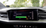 12 Audi Q4 E tron 2021 long term review infotainment 12 Audi Q4 E tron 2021 long term review infotainment