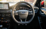 Ford Focus 2019 long-term review - steering wheel