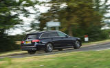 Mercedes E300de 2019 long-term review - on the road rear