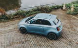 19 Fiat 500 EV 2022 long term review aerial 19 Fiat 500 EV 2022 long term review aerial