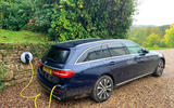 Mercedes E300de 2019 long-term review - charging at home
