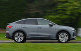 2 Audi Q4 etron Sportback LT side pan 2 Audi Q4 etron Sportback LT side pan