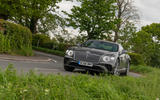 Bentley Continental GT 2019 long-term review - cornering front