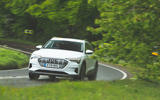 Audi E-tron 2019 long-term review - cornering front