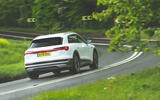 Audi E-tron 2019 long-term review - cornering rear