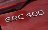 Mercedes-Benz EQC 2020 long-term review - rear badge Mercedes-Benz EQC 2020 long-term review - rear badge