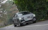 7 Audi Q4 etron Sportback LT on road front 7 Audi Q4 etron Sportback LT on road front