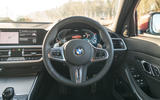 BMW 3 Series 330e 2020 long-term review - steering wheel BMW 3 Series 330e 2020 long-term review - steering wheel