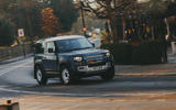 7 Land Rover Defender 2022 long term review on road front 7 Land Rover Defender 2022 long term review on road front