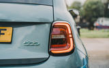 8 Fiat 500 EV 2022 long term review rear lights 8 Fiat 500 EV 2022 long term review rear lights