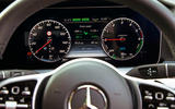 Mercedes E300de 2019 long-term review - instruments