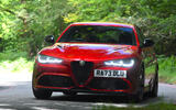 Alfa Romeo Giulia QV front cornering