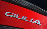 Alfa Romeo Giulia rear badge Alfa Romeo Giulia rear badge