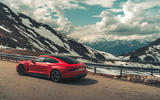 Audi E tron GT mountain view