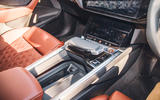 Audi SQ8 E tron lower interior Audi SQ8 E tron lower interior