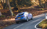 Audi SQ8 E tron rear cornering