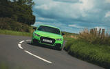 Audi TT RS distant cornering Audi TT RS distant cornering