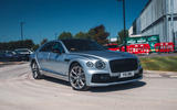 Bentley Flying Spur cornering Bentley Flying Spur cornering